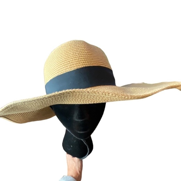 Furtalk Paper Blend Wide Brim Sun Hat Women's Medium - Picture 2 of 11